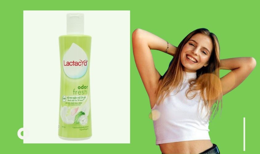 Dung dịch vệ sinh phụ nữ Lactacyd Odor Fresh hương tươi mát 250 ml