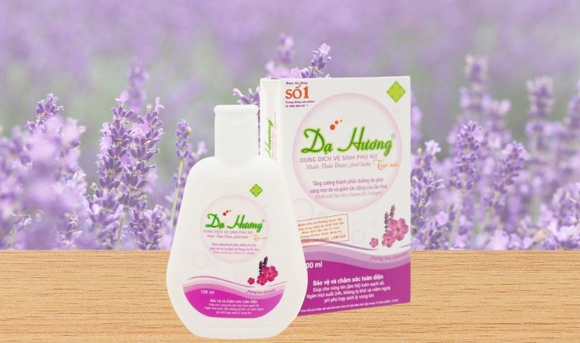 Dung dịch vệ sinh phụ nữ Dạ Hương hương Lavender 100 ml