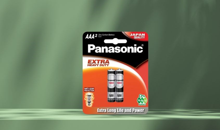 Pin AAA 2 viên Manganese Panasonic R03NT-2B