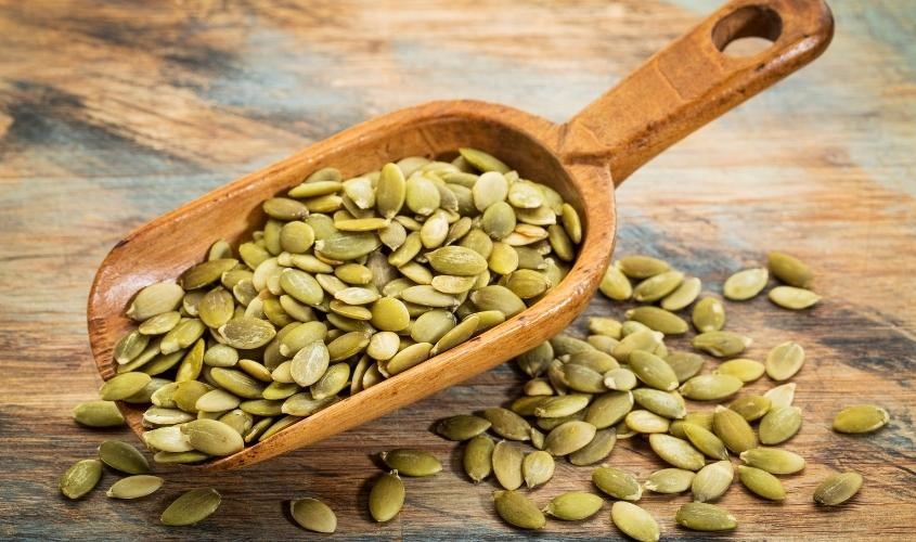 Hạt bí ngô giúp tinh thần thư giãn 