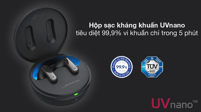 Tích hợp công nghệ đèn LED UVnano tiêu diệt 99.9% vi khuẩn 