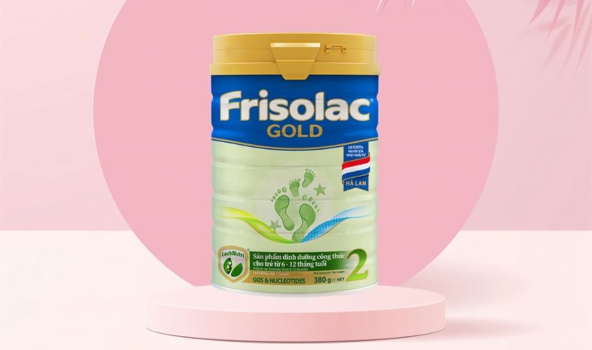 Sữa bột Frisolac Gold số 2 380g (6 - 12 tháng)