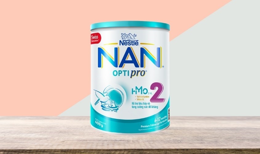 Sữa bột NAN Optipro số 2 400g (6 - 12 tháng)