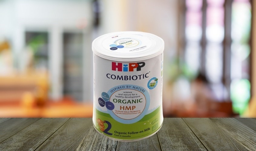 Sữa bột HiPP Organic Combiotic vị nhạt thanh số 2 350g (6 - 12 tháng)