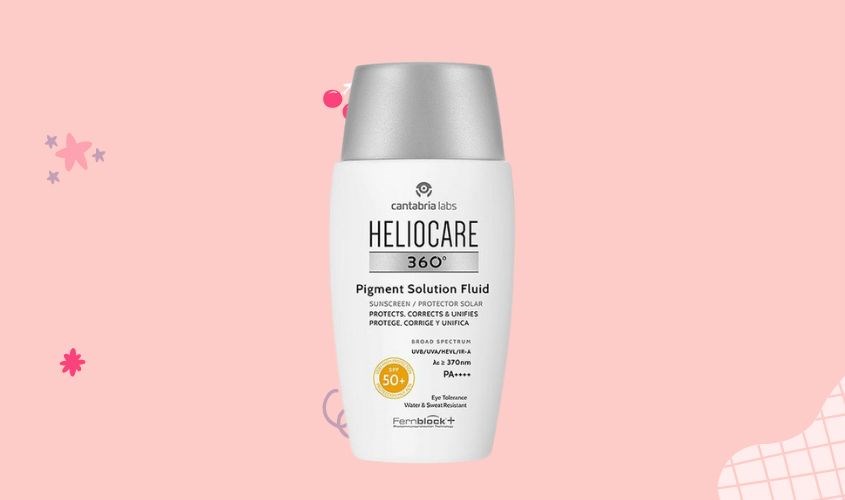 Kem chống nắng Heliocare Pigment Solution Fluid có chỉ số SPF 50+, PA++++ 