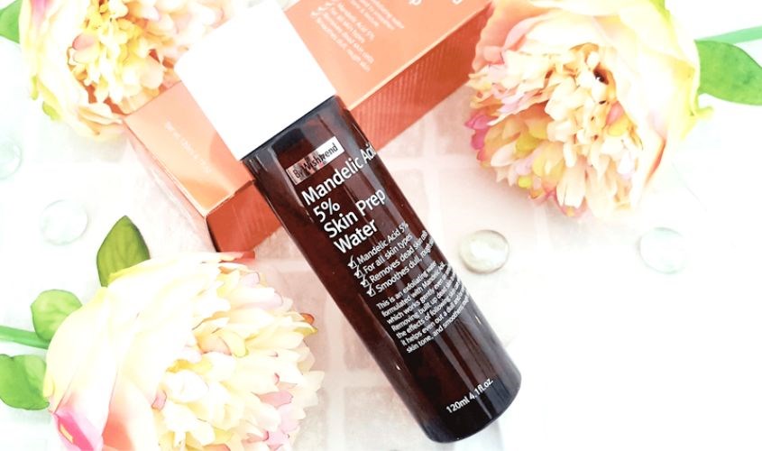 Dung dịch tẩy tế bào chết da mặt By Wishtrend Mandelic Acid 5% Skin Prep Water 120 ml