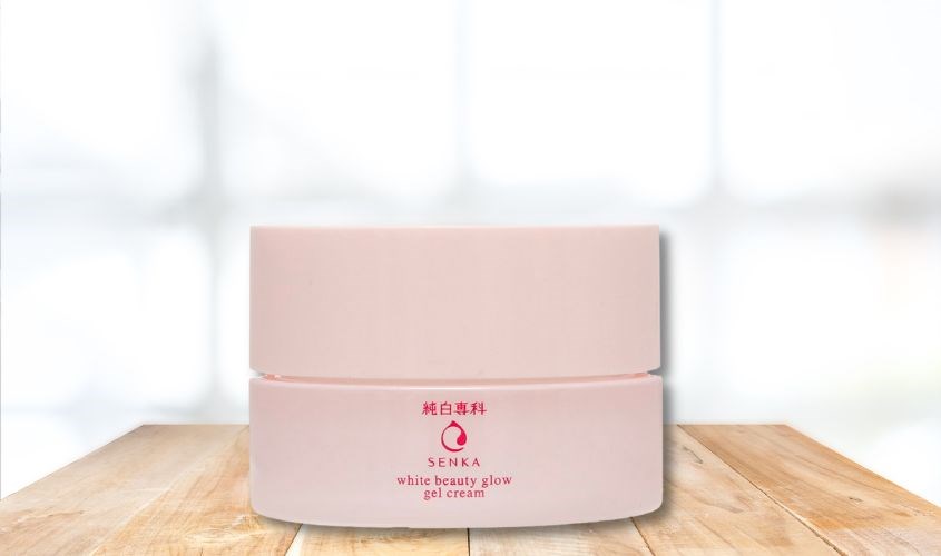 Kem dưỡng trắng da ban đêm Senka White Beauty Glow Cream 50g