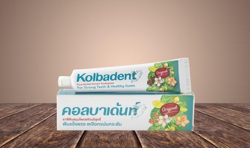 Kem đánh răng Kolbadent chiết xuất từ các thành phần thảo dược thiên nhiên