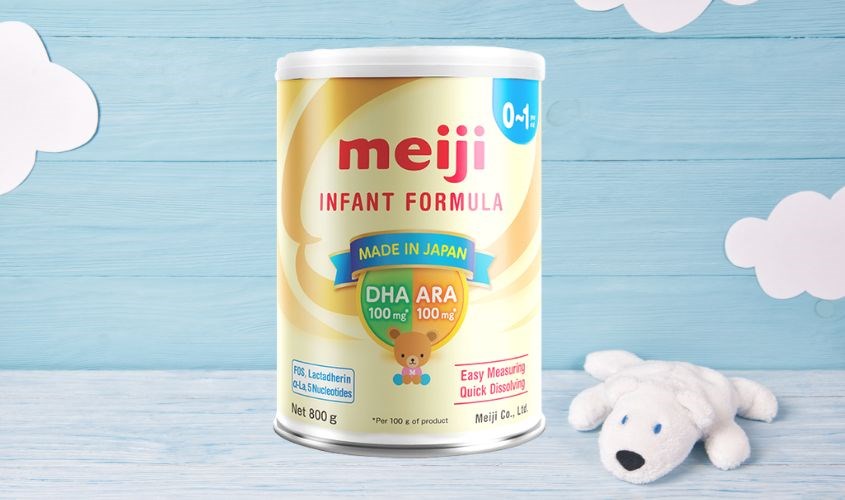 Sữa bột Meiji Infant Formula 800g (0 - 12 tháng)