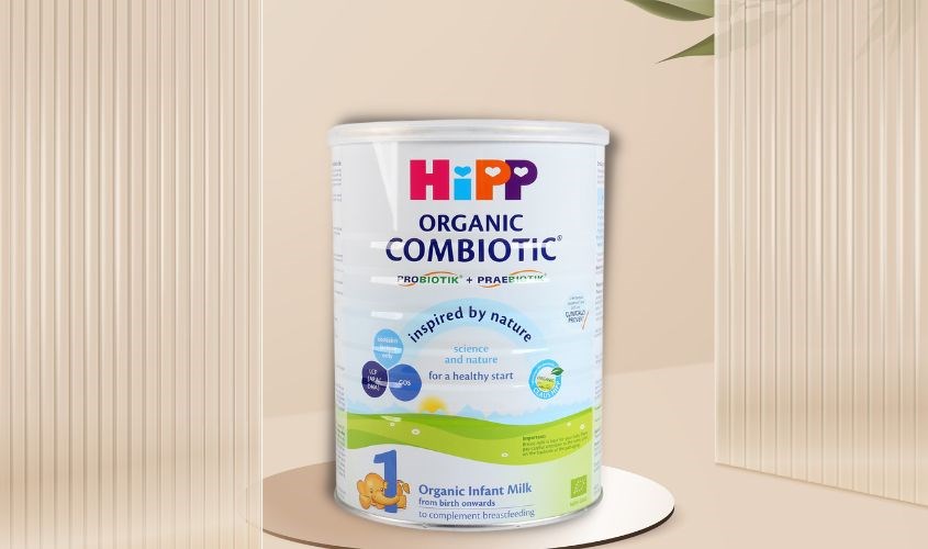 Sữa bột HiPP Organic Combiotic vị nhạt thanh số 3 800g (12 - 36 tháng)