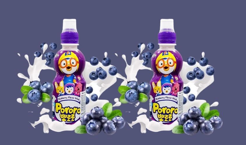 Nước ép trái cây Pororo vị việt quất 235 ml