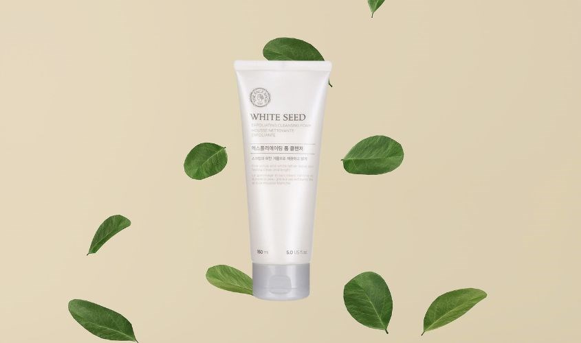 Sữa rửa mặt trắng da The Face Shop White Seed Exfoliating Cleansing Foam