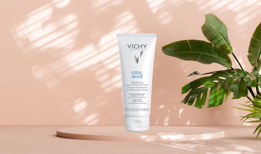 Sữa rửa mặt trắng da Vichy Ideal White Brightening Deep Cleansing Foam