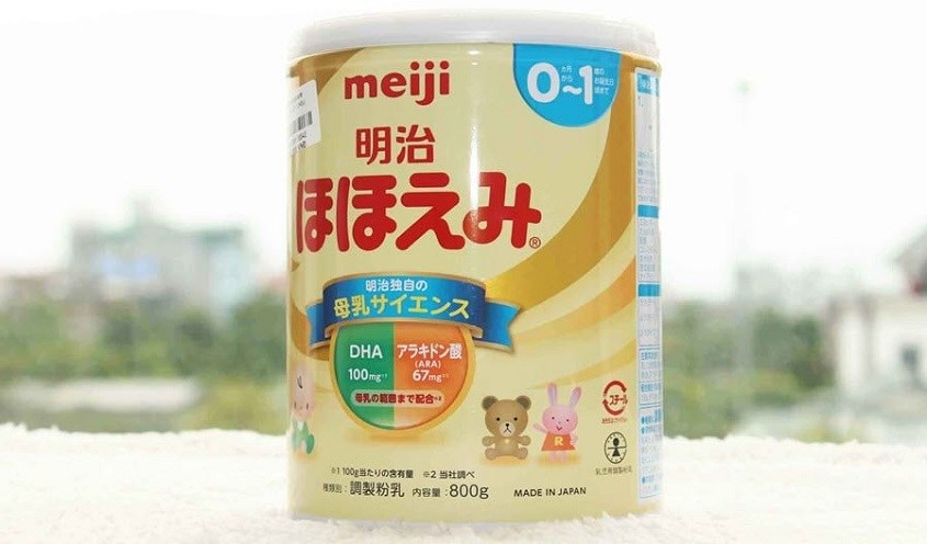 Sữa bột Meiji Infant Formula 800g (0 - 12 tháng)