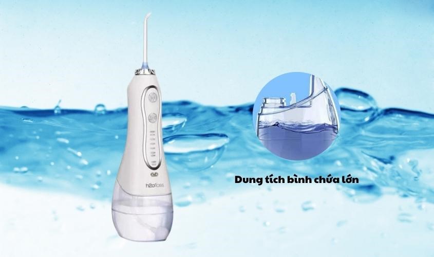 Dung tích bình chứa nước lớn