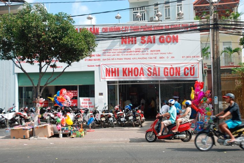 Phòng khám Nhi Biên Hòa Sài Gòn được ba mẹ tin tưởng lựa chọn