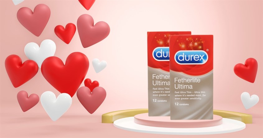 Bao cao su Durex Fetherlite hộp 12 cái