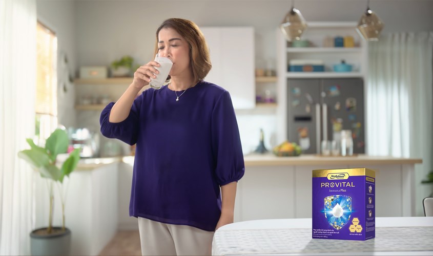 Sữa bột Provital Immuna Plus 960g (dành cho người lớn tuổi và trưởng thành)