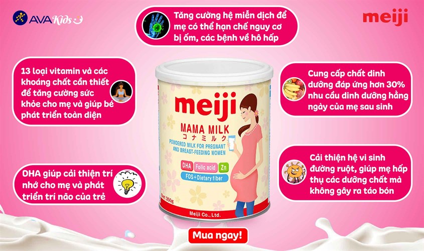 Sữa bầu Meiji Mama