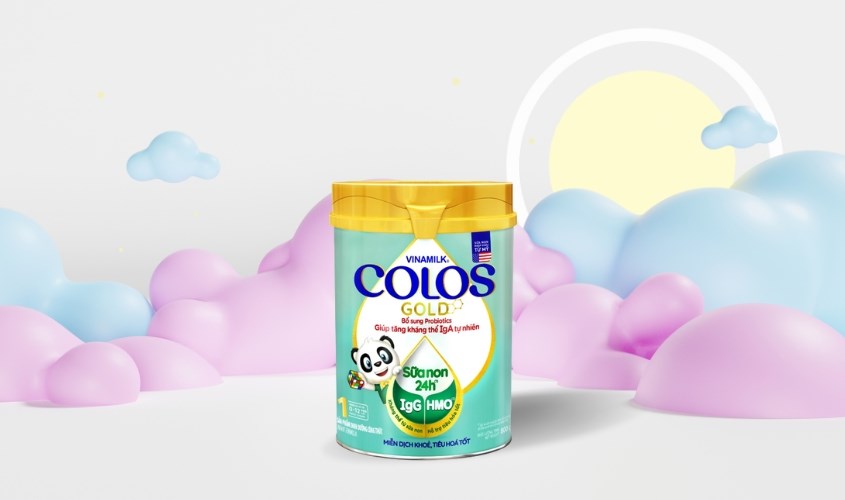 Sữa bột Vinamilk ColosGold số 1 800g (0 - 12 tháng)