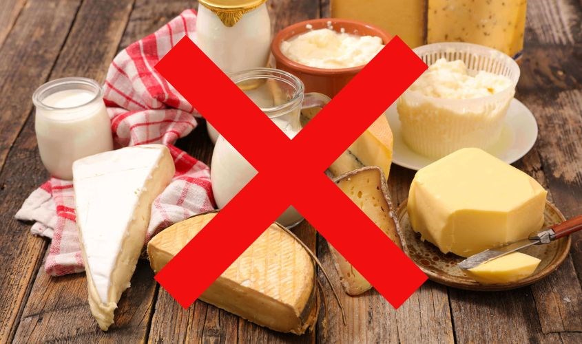 Loại bỏ các sản phẩm từ sữa khỏi chế độ ăn hằng ngày của trẻ