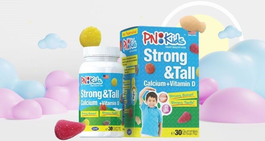 Viên nhai PN Kids Strong & Tall phát triển xương và răng 30 viên