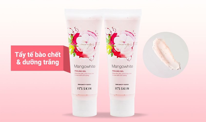 Gel tẩy tế bào chết da mặt It's skin Mangowhite chiết xuất vỏ trái Măng Cụt 120 ml