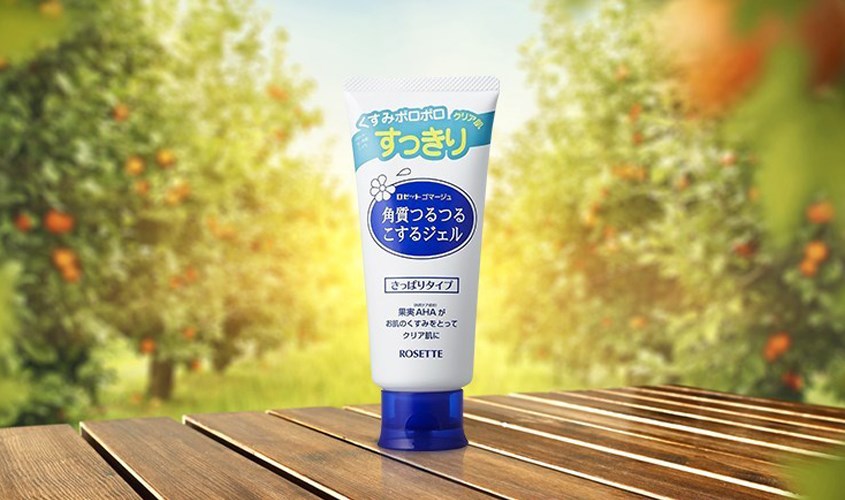 Gel tẩy tế bào chết da mặt dành cho mọi loại da Rosette AHA 180g