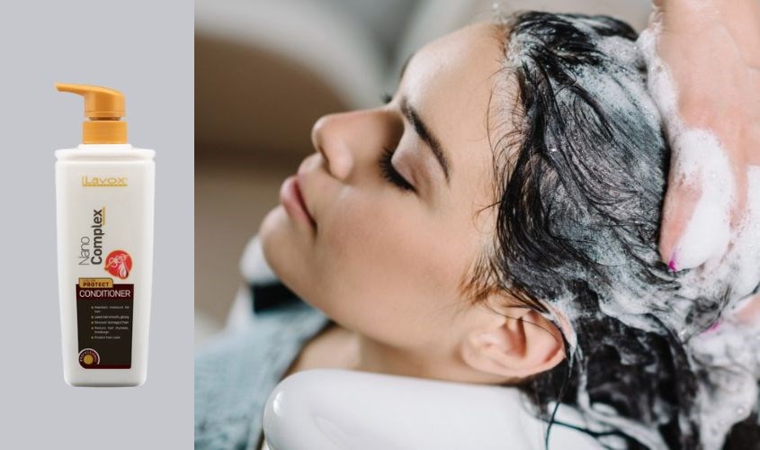 Kem xả Lavox Nanocomplex sẽ kích thích và nuôi dưỡng tóc khỏe mạnh