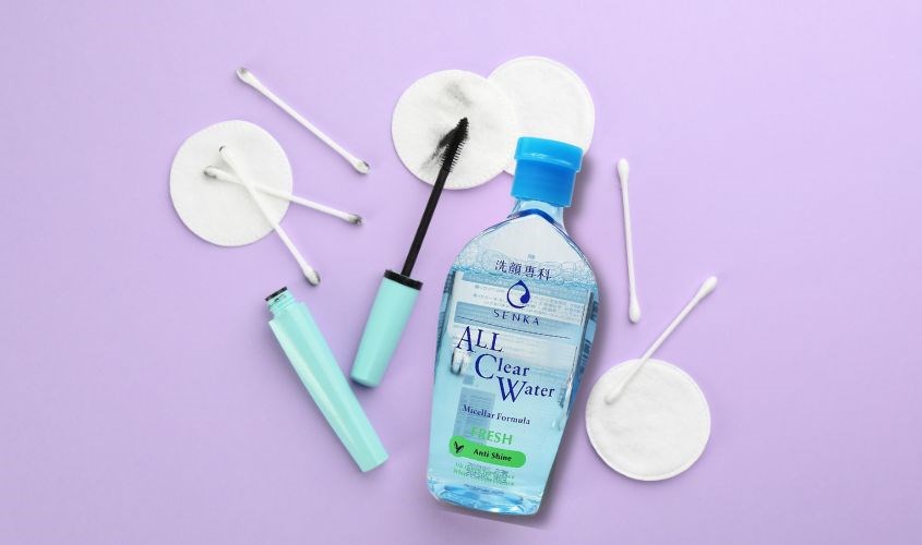 Nước tẩy trang dưỡng trắng Senka All Clear Water Micellar Formual White 230 ml