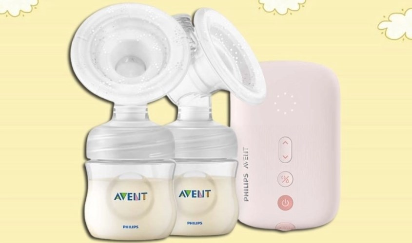 Máy hút sữa điện đôi Philips Avent Eureka SCF393.11