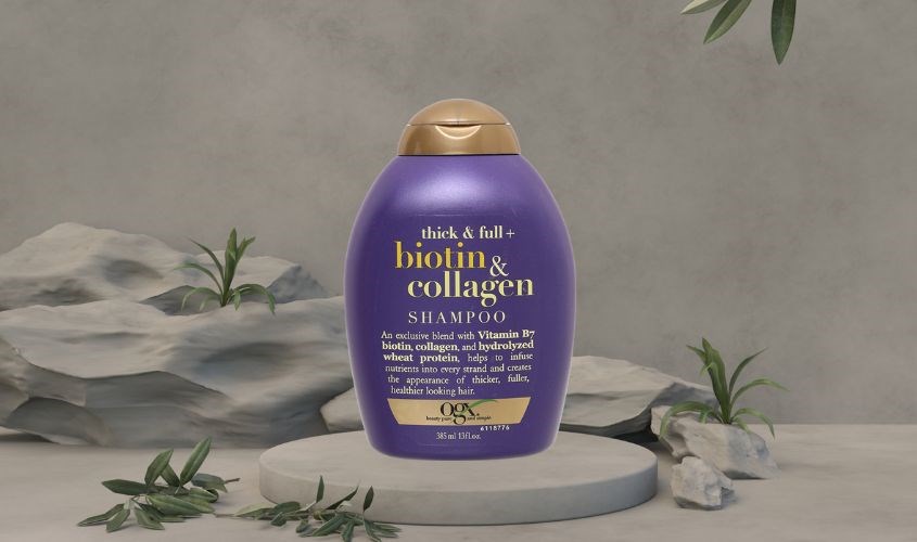 Dầu gội OGX Thick Full Biotin Collagen 385 ml