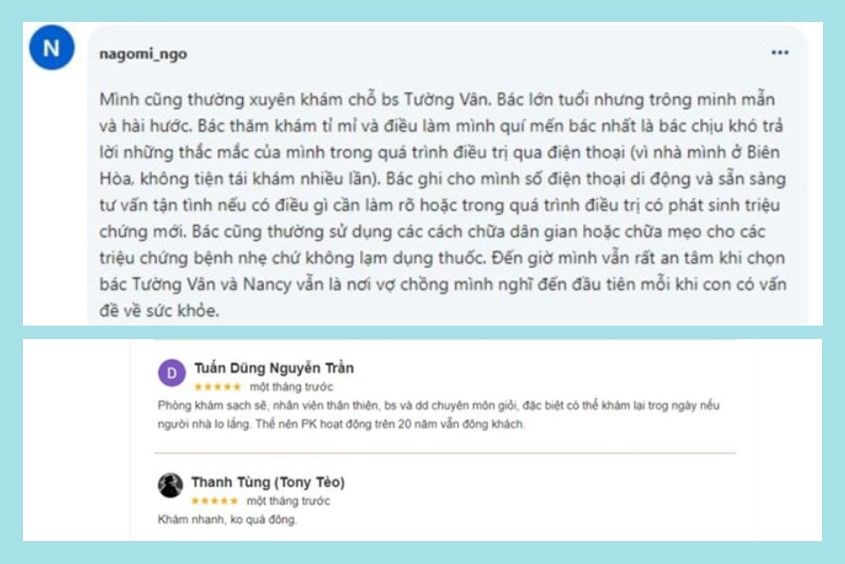 Nhận xét của phụ huynh có con đến khám tại phòng khám Nancy Đánh giá chi tiết về phòng khám nhi Nancy