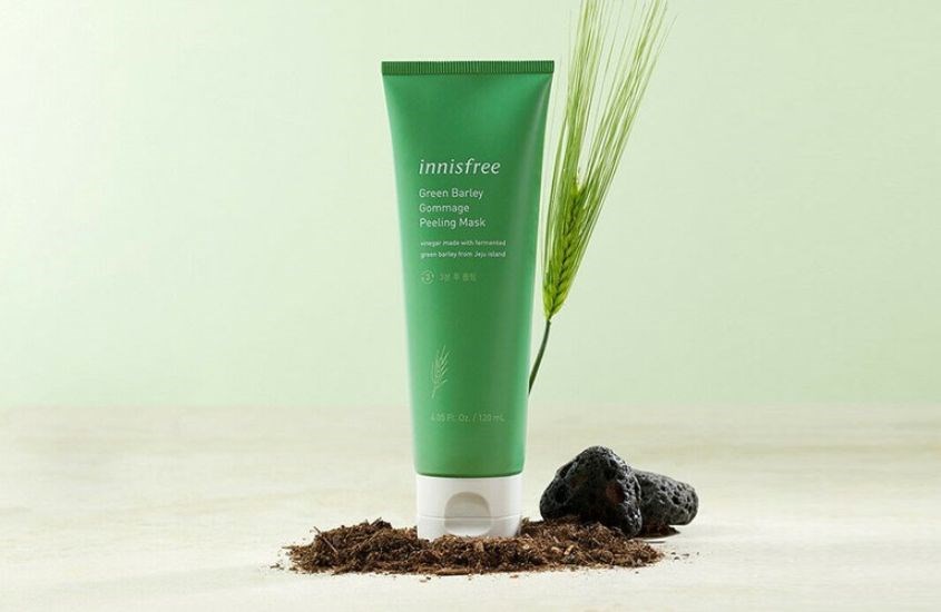 Tẩy tế bào chết Innisfree Green Barley Gommage Peeling Mask