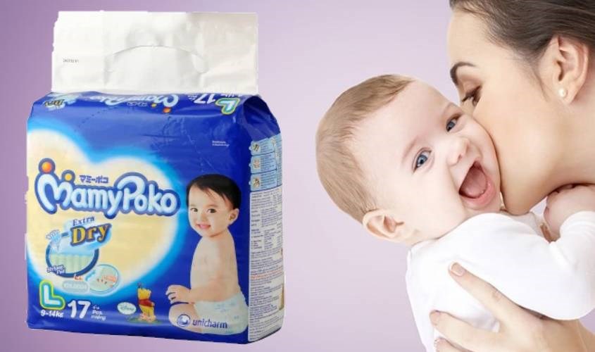 Bỉm Mamypoko - người bạn đồng hành trong những năm tháng đầu đời của bé