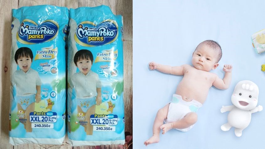 Bỉm Mamypoko mang lại sự thỏa mái cho bé, mẹ yên tâm sử dụng