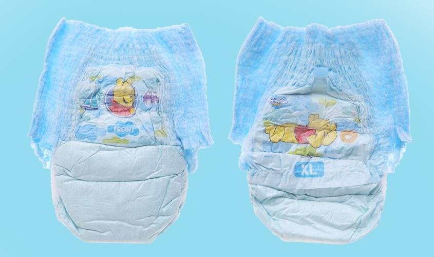 Chất liệu bỉm Mamypoko được chọn lọc an toàn, mềm mại với làn da bé