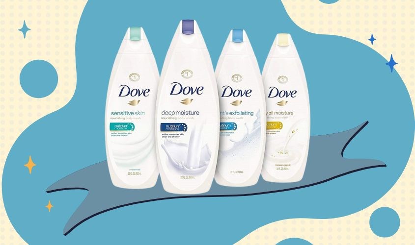Sữa tắm Dove Sensitive Skin 