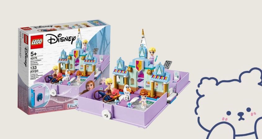 Đồ chơi lắp ráp câu chuyện phiêu lưu của Anna và Elsa Lego Disney Princess 43175 (133 chi tiết)