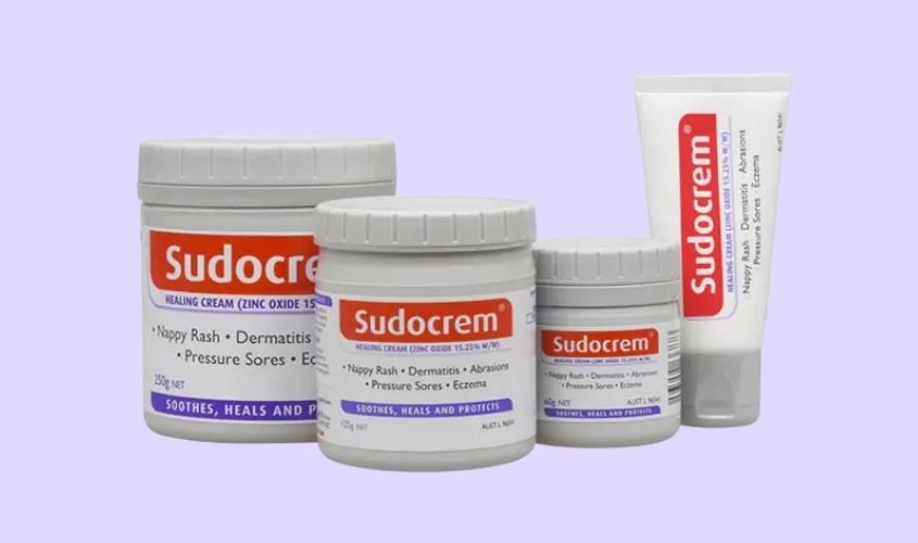 Dựa vào trọng lượng kem Sudocrem Baby Care