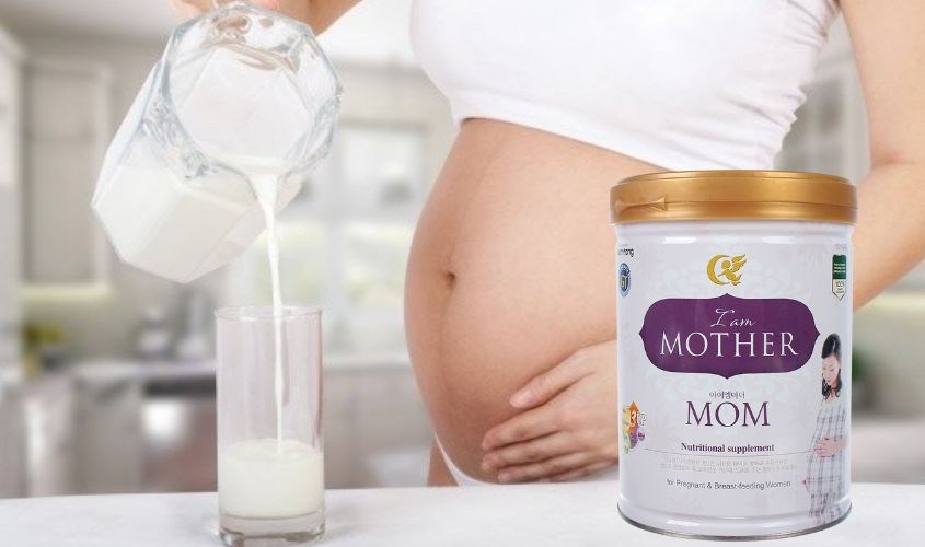 Sữa  I Am Mother Mom có chứa hàm lượng Canxi dồi dào