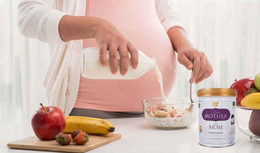 Sữa bầu sử dụng công thức 