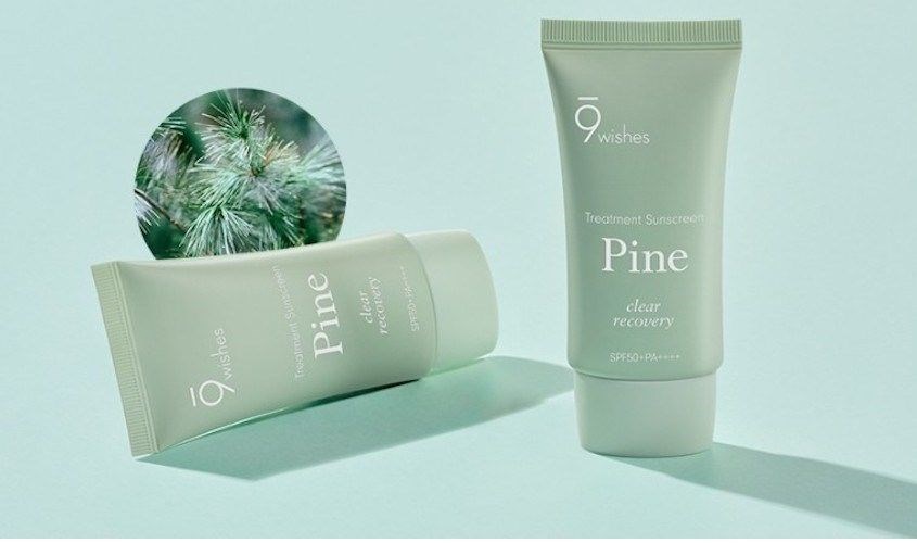 Kem chống nắng thanh lọc và phục hồi da 9 Wishes SPF 50+ PA++++ 50 ml an toàn cho mẹ bầu 