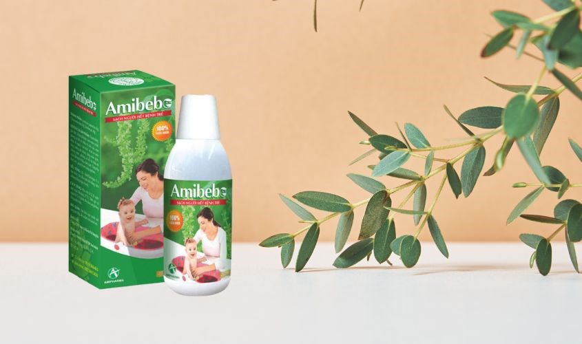 Sữa tắm thảo dược Amibebe