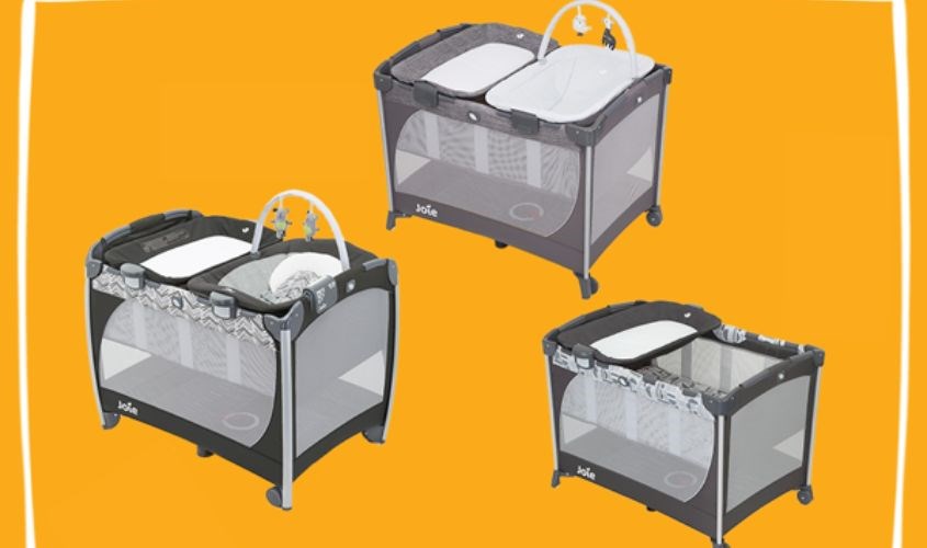 Giường cũi trẻ em Joie với tính năng tiện lợi