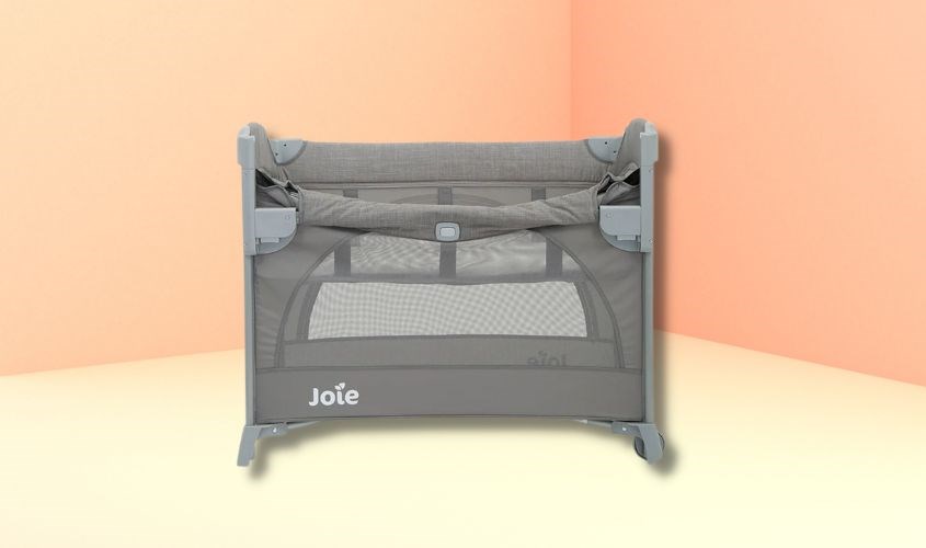 Giường cũi Joie Kubbie Sleep Foggy Gray