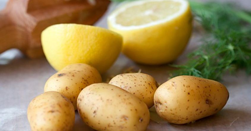 Khoai tây và sữa là hỗn hợp mặt nạ trị nám lành tính Khoai tây và sữa là hỗn hợp mặt nạ trị nám lành tính