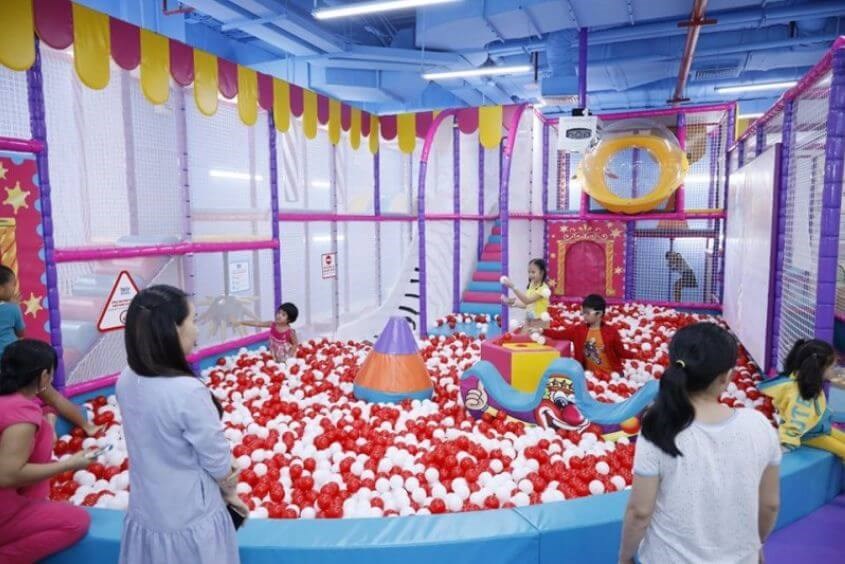Khu vui chơi Kidsyard cho trẻ ở Sài Gòn