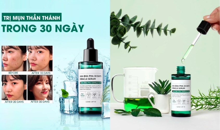 Tinh chất kháng khuẩn giảm mụn Some By Mi AHA-BHA-PHA 30 Days Miracle 50 ml 