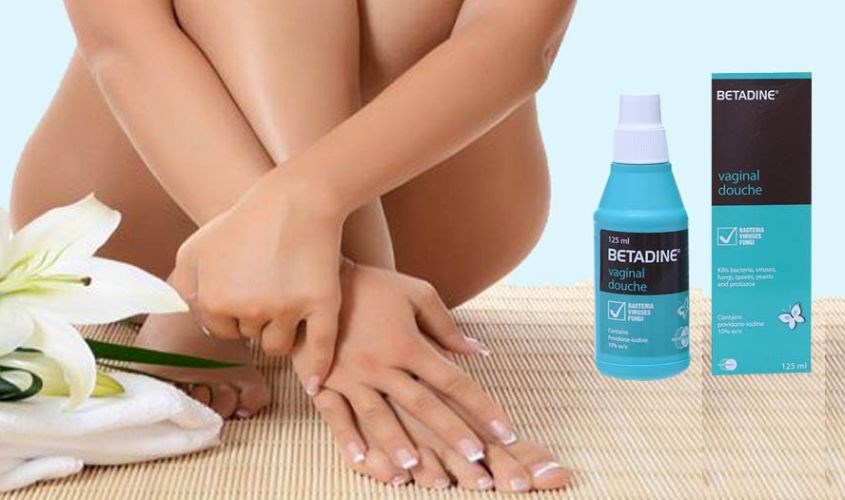Sử dụng dung dịch vệ sinh đặc trị Betadine 